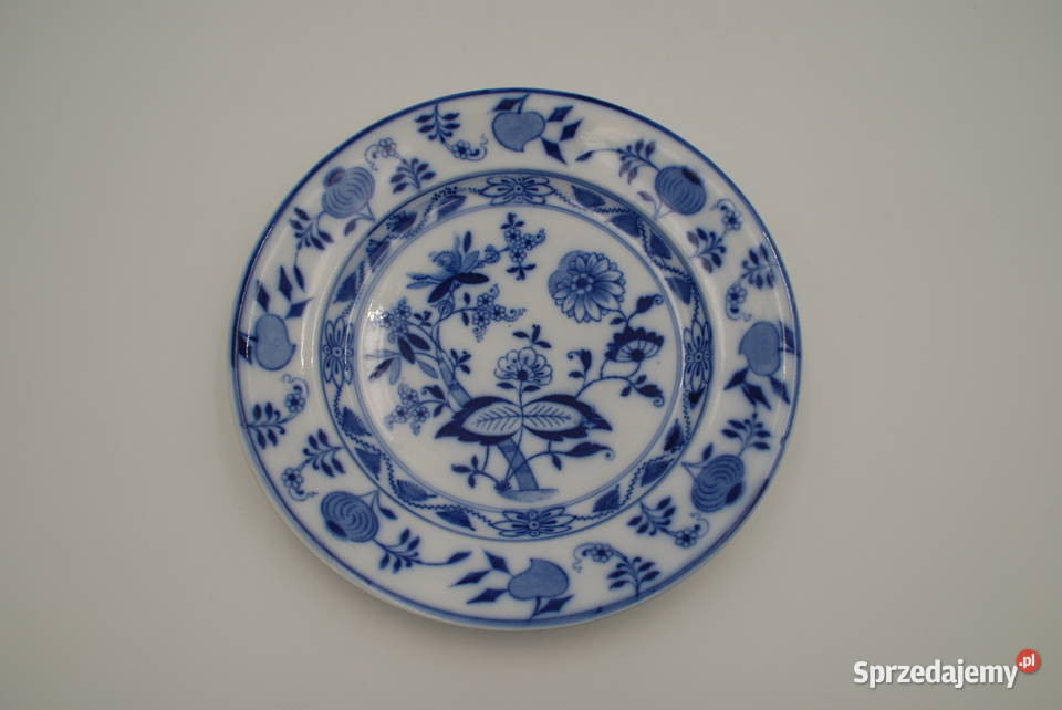 Talerze Villeroy Boch wzór cebulowy 2 sztuki Poznań