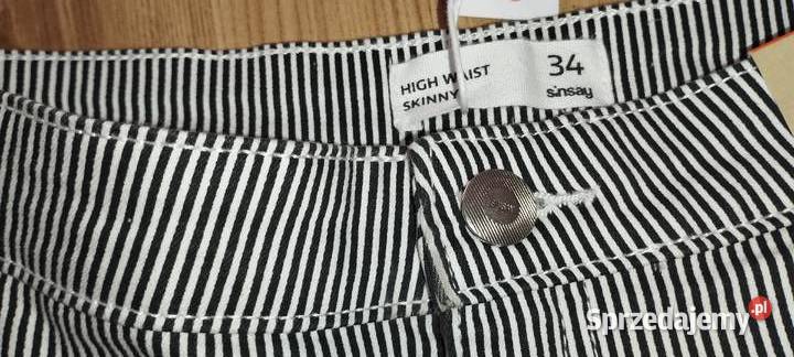 sinsay spodenki r 34 3142B99P paski lubelskie sprzedam