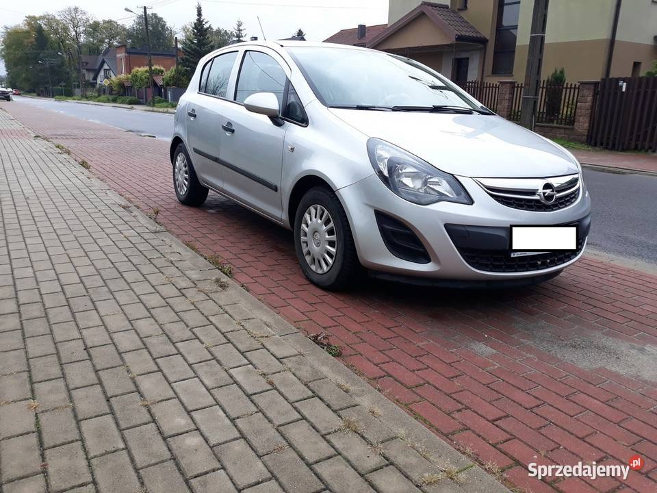 OPEL CORSA 12i LPG 86 SALON POLSKA srebrny Zgierz
