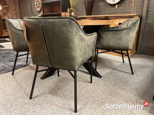 Krzesło Tapicerowane Boston Salon Jadalnia śląskie Zimnowoda