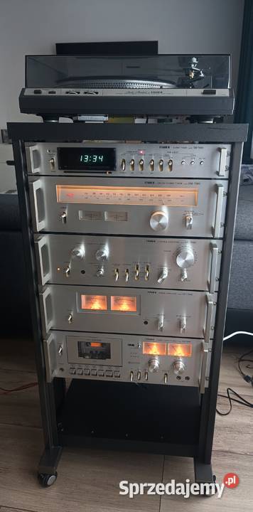 Vintage wieża Fisher 7000 stan idealny unikat Lubań