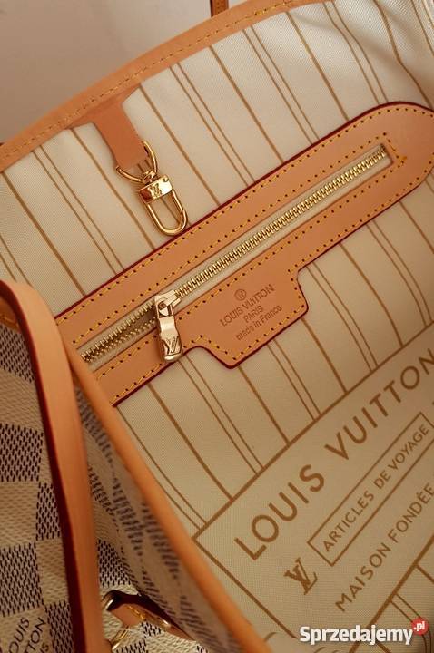 Torebka Shopping Bag Neverfull Louis Vuitton Azur - 7611662736