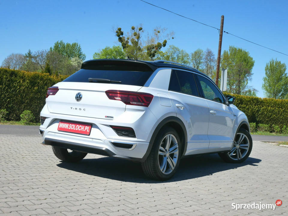 Volkswagen TRoc 20TDI 150 Eu6 RLine 4Motion 4x4 światła do jazdy dziennej Goczałkowice-Zdrój