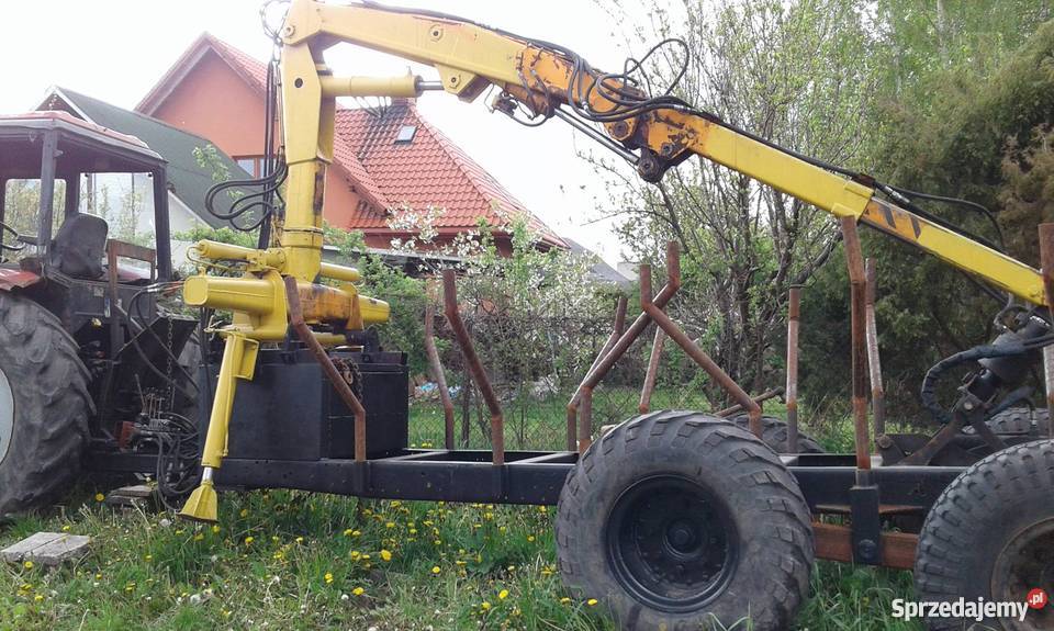 przyczepa leśna z hds 2500kg Przyczepy i naczepy Skarżysko-Kamienna
