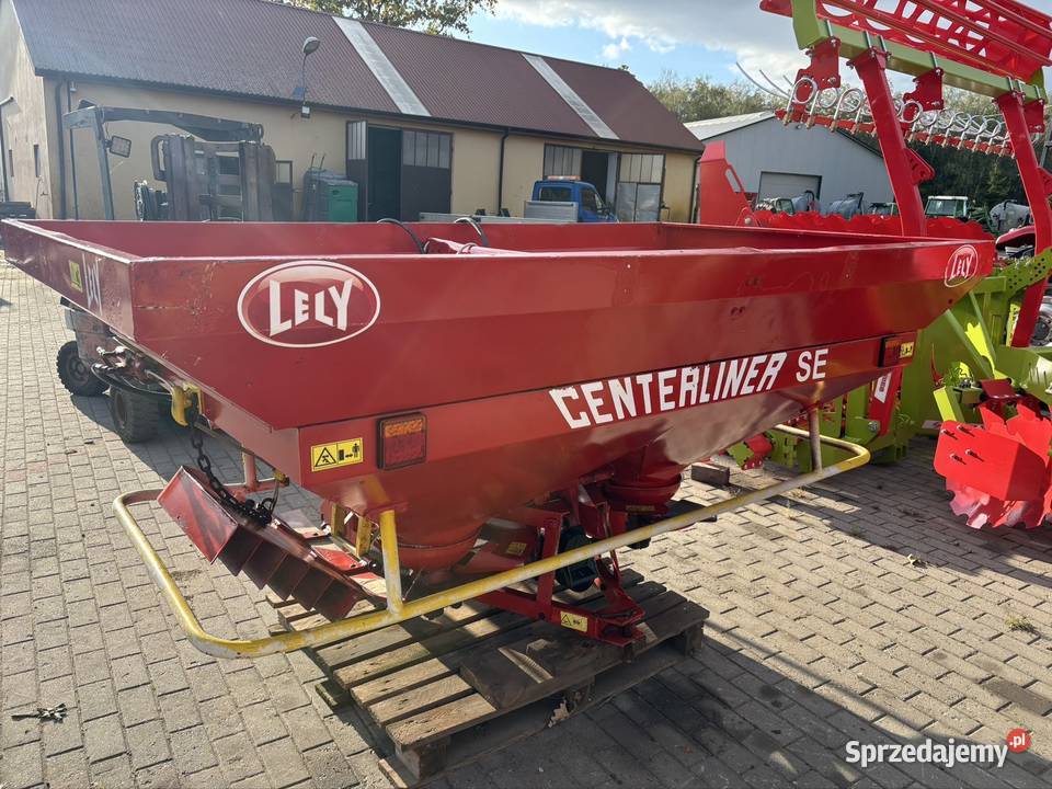 Rozsiewacz nawozów Lely Centreliner siewka Kuhn Myszyniec