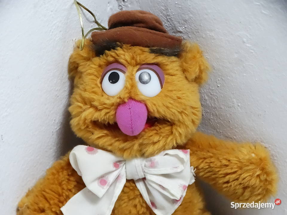 Maskotka Miś Fozzie Muppety Vintage Jim Henson Biłgoraj
