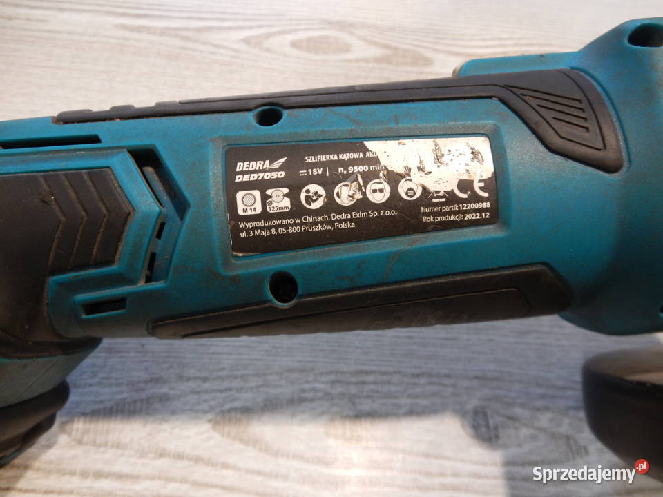 Zestaw Dedra DED7040 DED7050 Ładowarkę DED7038 2 Leżajsk