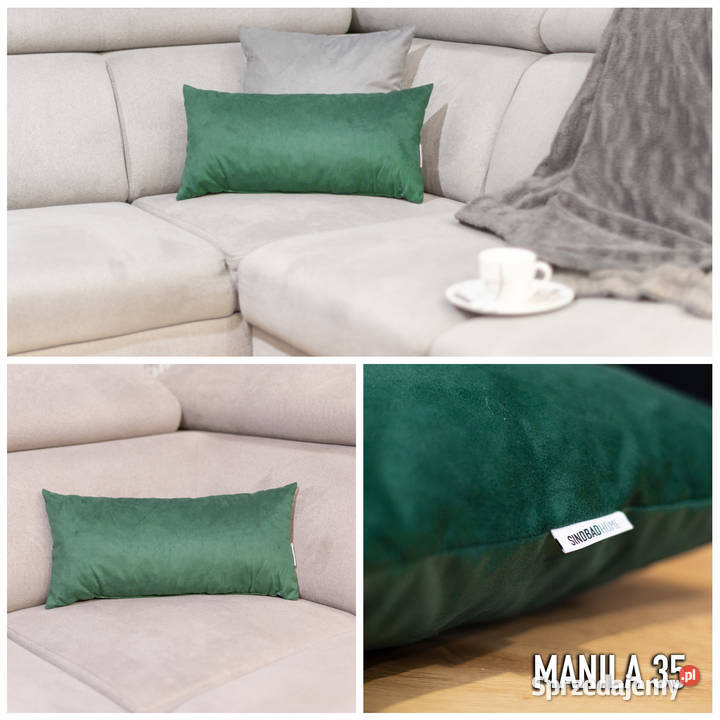 PODUSZKA WELUROWA DEKORACYJNA Z WYPEŁNIENIEM Białystok