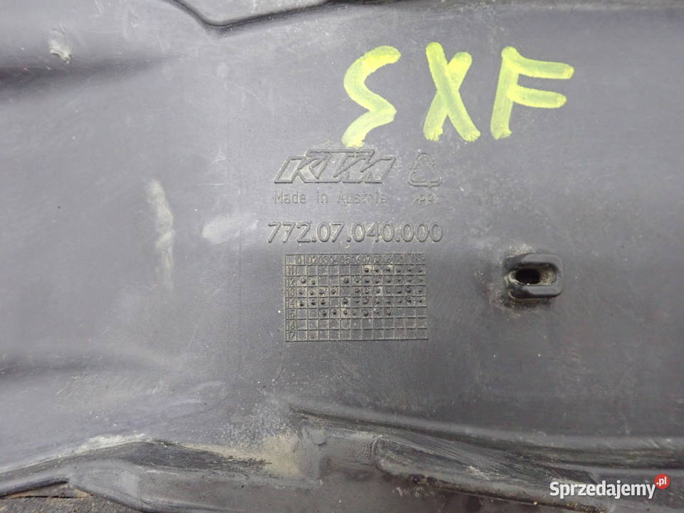 Siedzenie Kanapa Pokrowiec KTM Sxf 250 Sxf 0411r