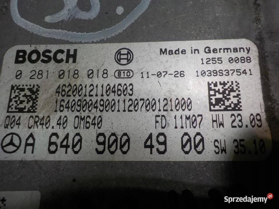 W169 LIFT 20 CDI 11r sterownik komputer silnika mazowieckie Suków