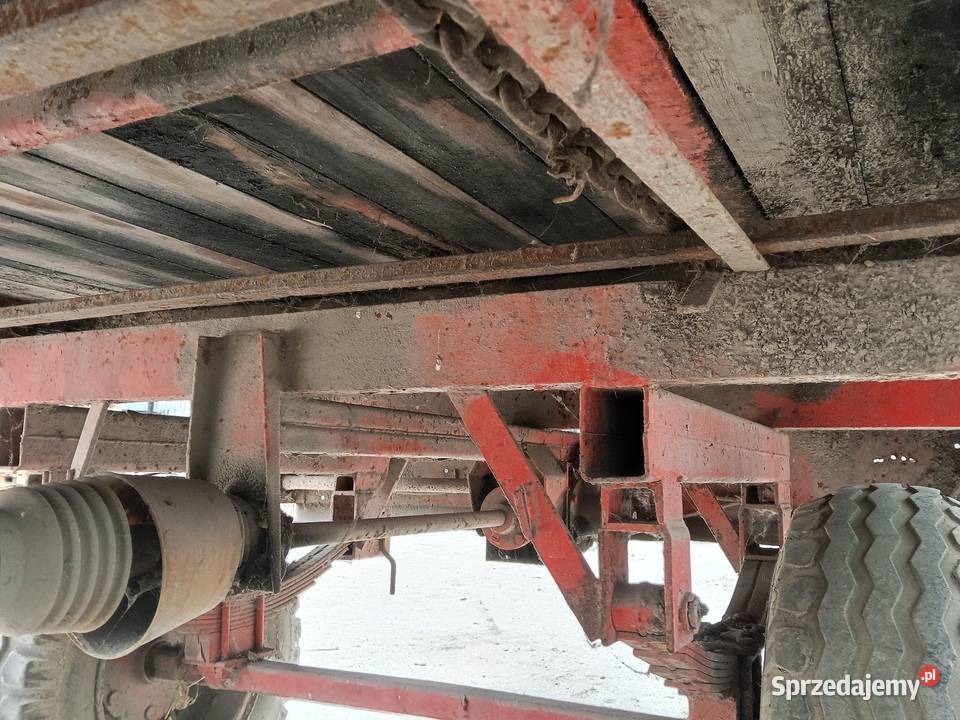 Rozrzutnik dwuosiowy Krone przyczepa nieuszkodzony sprzedam