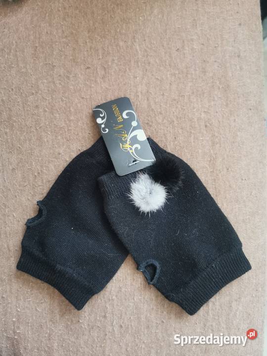 Czarne Rękawiczki sprzedam