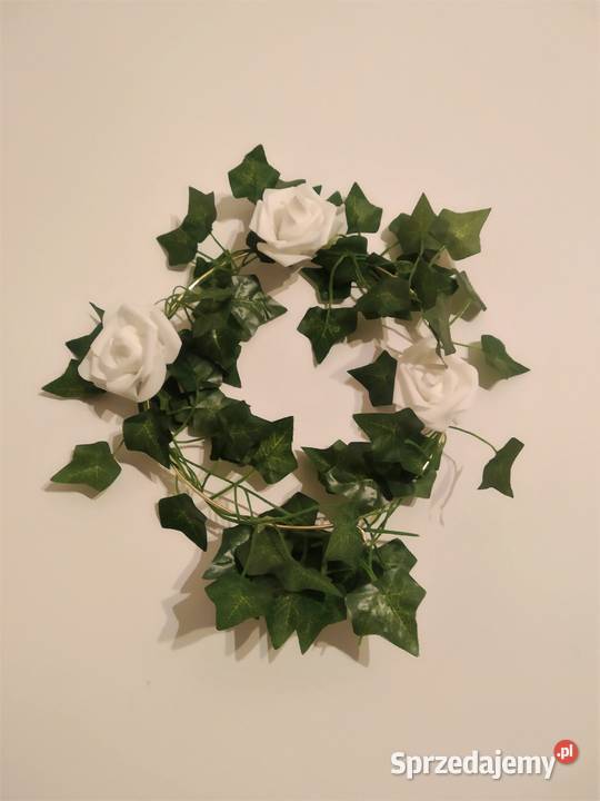 Girlandy kwiatowe metalowy wieniec zestaw 4