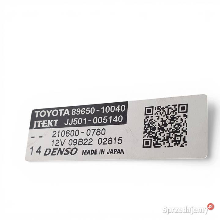 ELEKTRYCZNA POMPA WSPOMAGANIA SILNICZEK Toyota osobowe Pompy wspomagania lubelskie Chełm