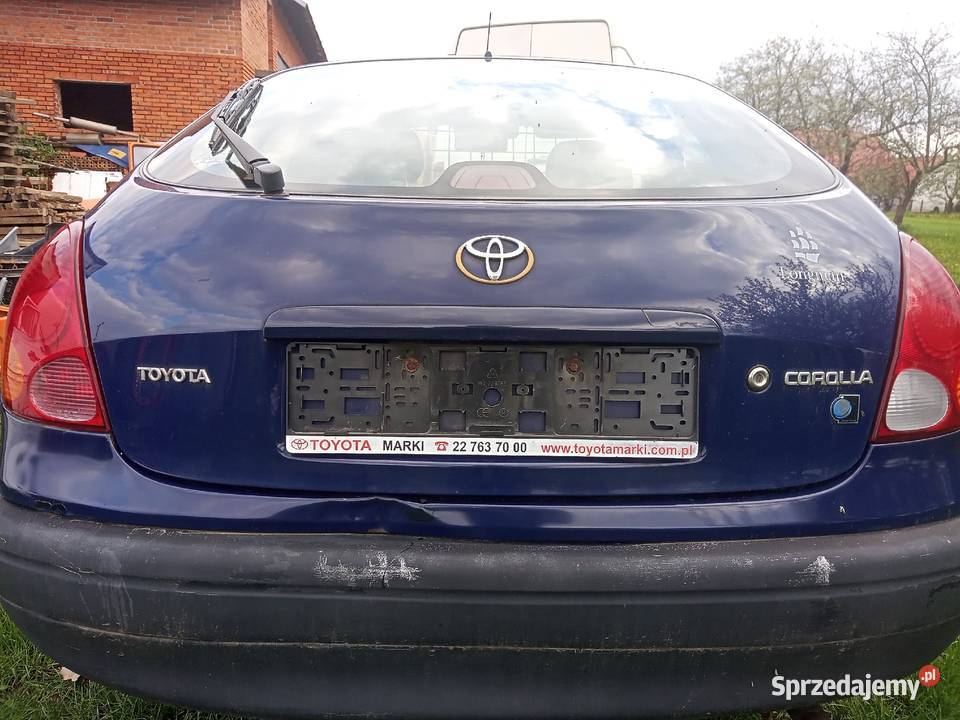 Bagażnik klapa Corolla E11 8M4 Hatchback 5D Sandomierz