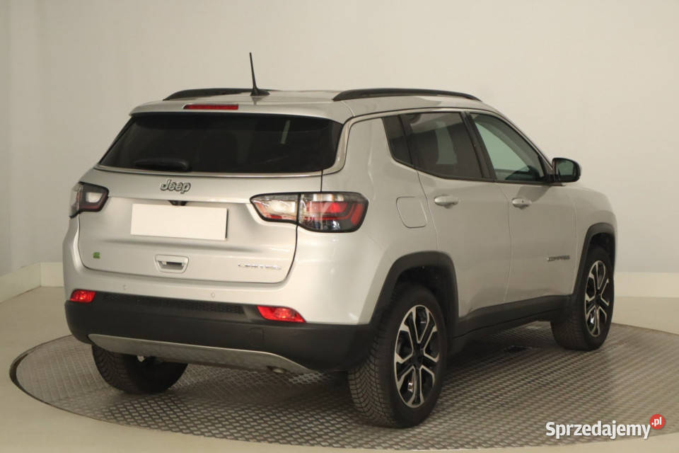 Jeep Compass 15 Turbo eHybrid skórzana tapicerka śląskie Zabrze