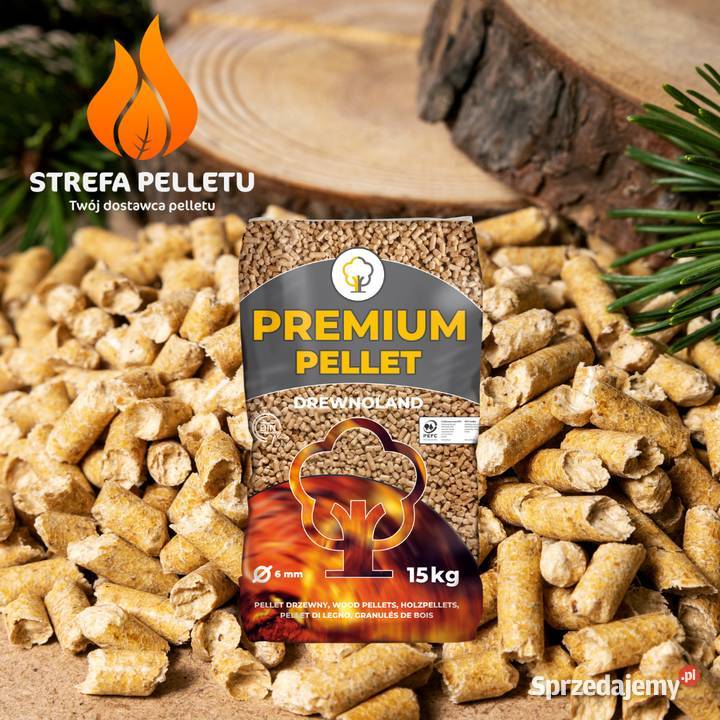 PELLET A1 sosnowy producent Drewnoland 6mm Radłów