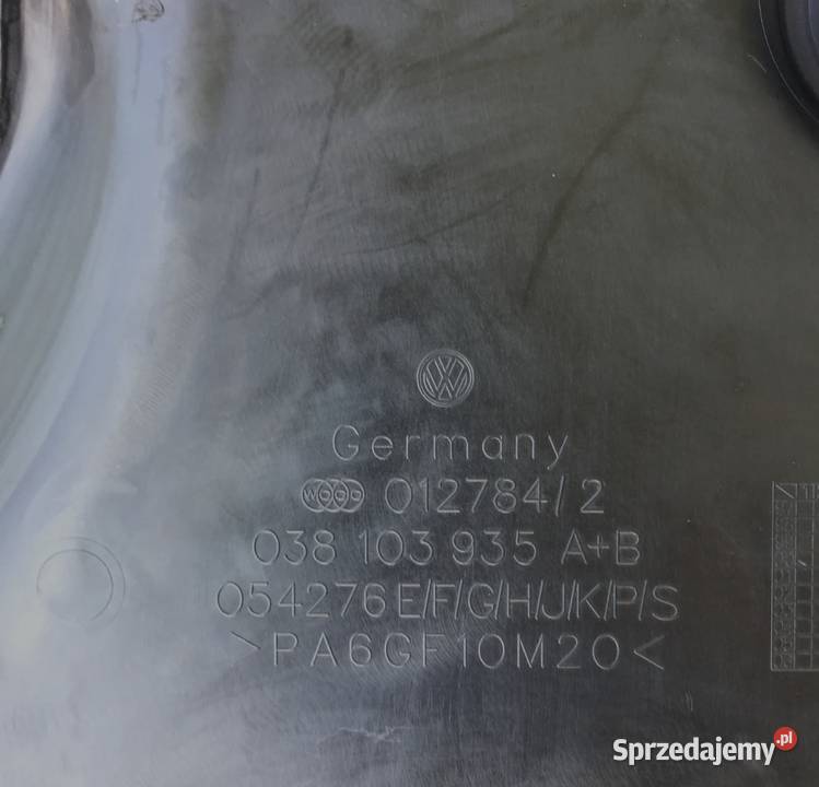 GÓRNA OSŁONA POKRYWA SILNIKA 19 TDI 90 VW GOLF Działoszyce
