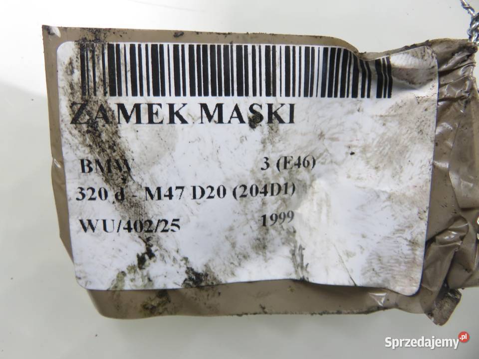 ZAMEK MASKI BMW E46