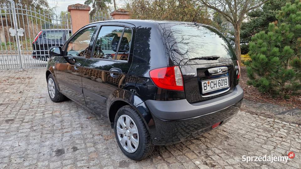HYUNDAI GETZ 2008r 11 benzyna Hyundai kujawsko-pomorskie Bydgoszcz