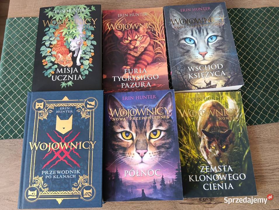 Zestaw książek Wojownicy Erin Hunter