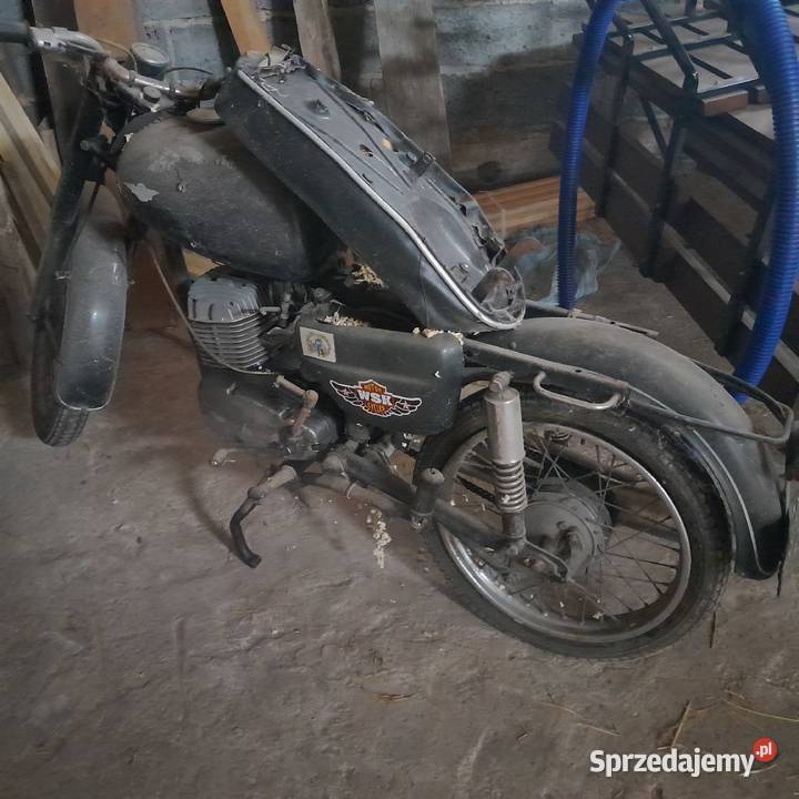 Motor WSK 175 ze stodoły mały przebieg Lubochnia
