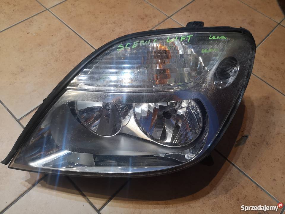 Lampa lewa7700432098 Renault Scenik LIFT Części samochodowe wielkopolskie Margonin