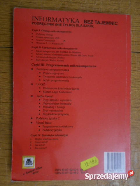 Z Nowakowski W Sikorski Informatyka bez tajemnic