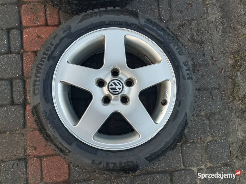 Koła zimowe VW Passat 5x112 R16 Ostrołęka sprzedam