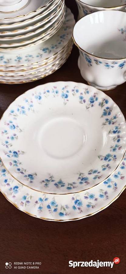 Talerzyk Memory Zane Royal Albert England Porcelana i szkło Gdańsk