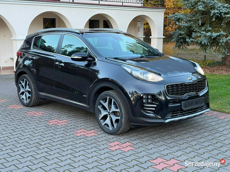 Kia Sportage 16 T 177 GTLine Panorama Skóry 4 x kamera cofania mazowieckie Lipówki
