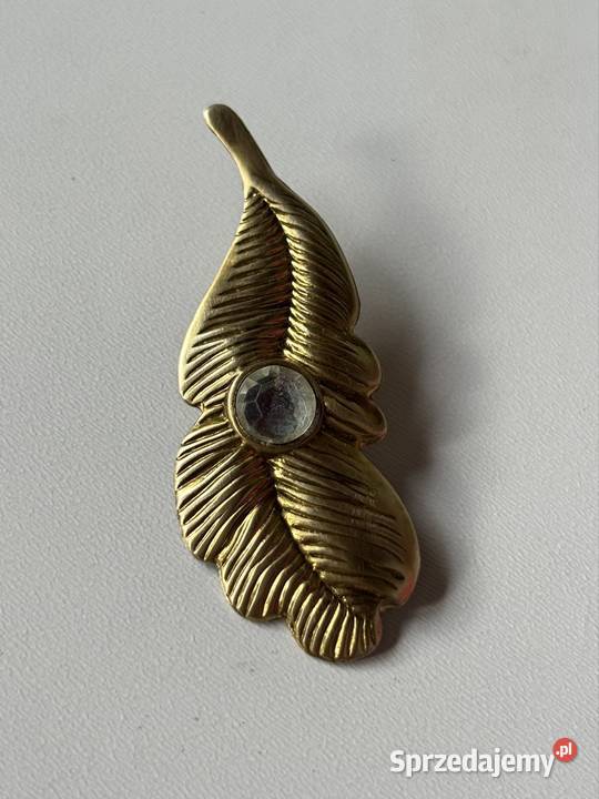 Broszka przypinka pióro Biżuteria Bydgoszcz