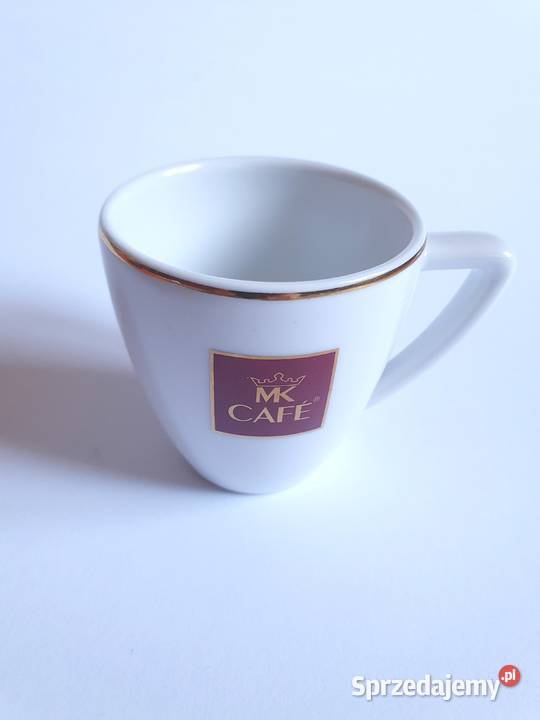 Filiżanka MK Cafe ze spodeczkiem Espresso Duo MK biały śląskie