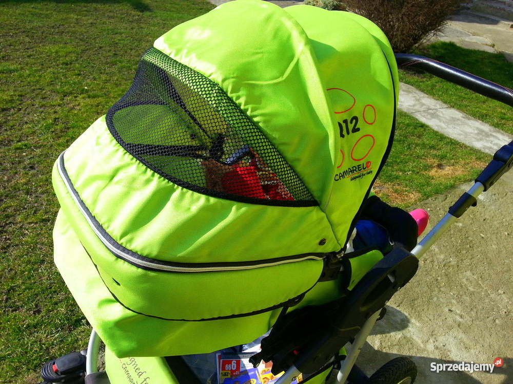 wózek camarelo q12 2w1