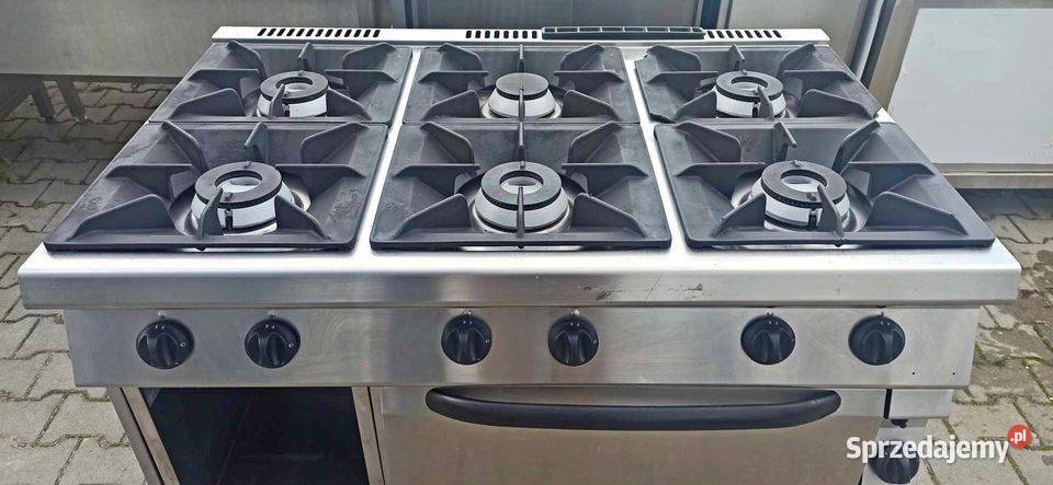 Kuchnia 6 palnikowa z piekarnikiem MC O Ostrów Wielkopolski