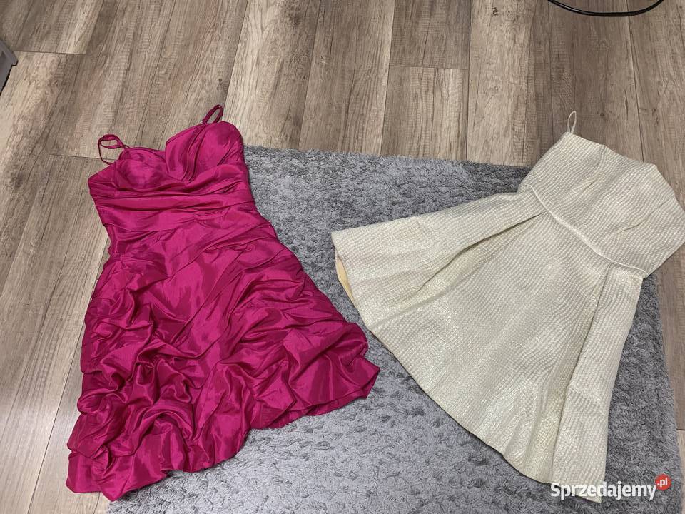 Sukienka balowa weselna 3234 xss różowy lubelskie Chełm