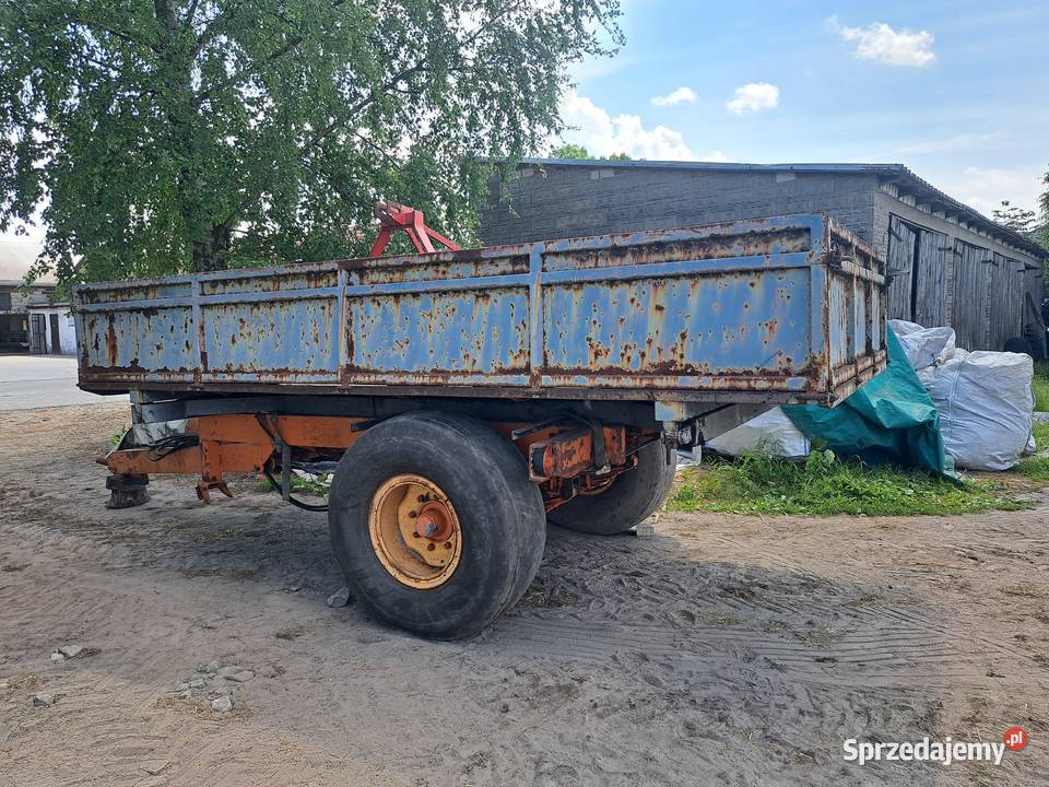 Przyczepa rolnicza wywrot 3 strony Burty 6 ton Joskin Goszczanów sprzedam