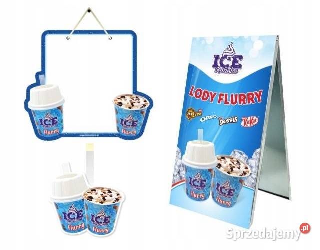 Blender mikser do lodów FLURRY i shake z