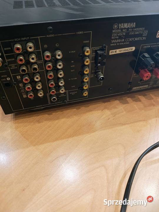 YAMAHA RXV430RDS MARKOWY AMPLITUNER 51 DTS Rzeszów