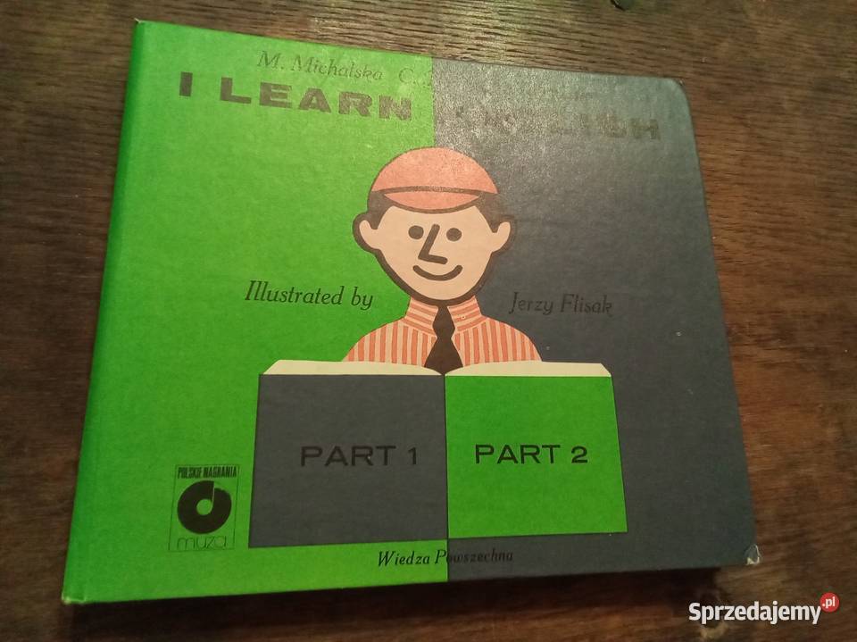 I learn English Twarda okładka 1991 Kultura i Rozrywka mazowieckie Warszawa