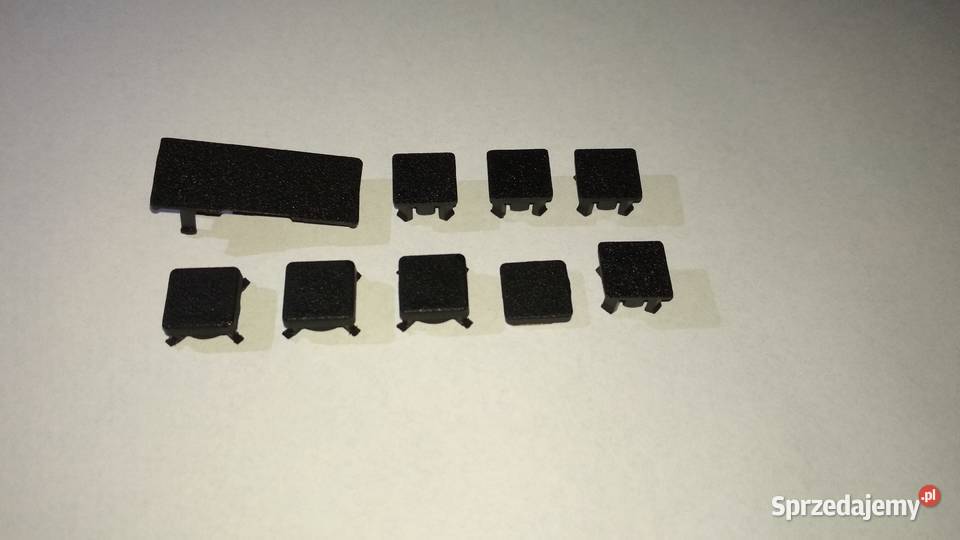 3 Slim zaślepki maskownice komplet z powłoką Konsole i automaty
