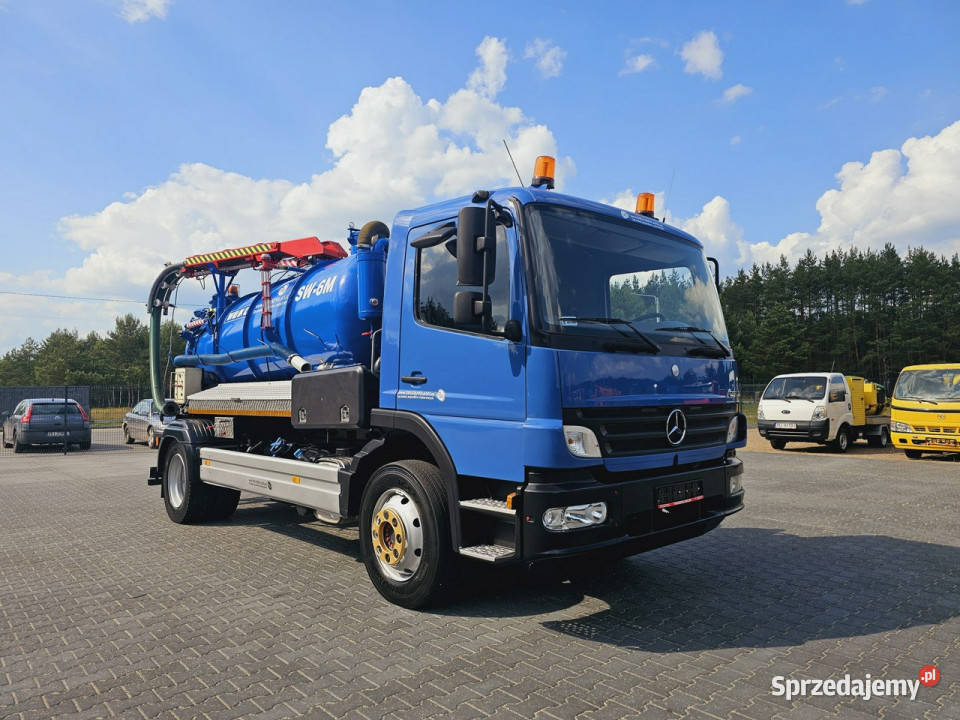 Mercedes ATEGO WUKO SW6M do zbierania odpadów