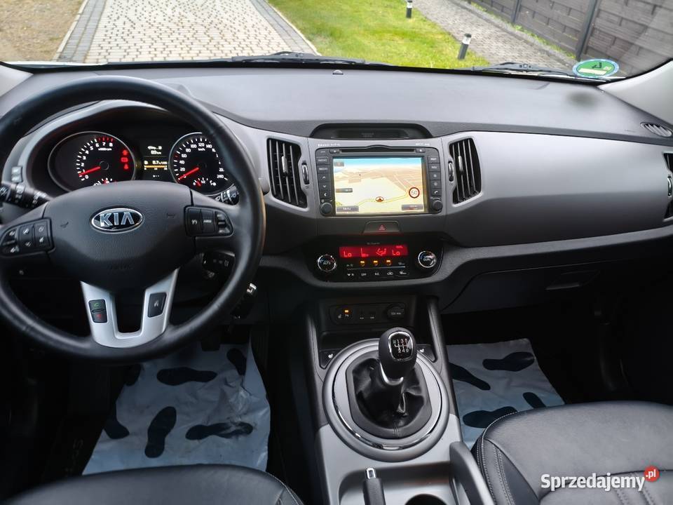 Ładna Kia Sportage kurtyny powietrzne Motoryzacja Drogomyśl