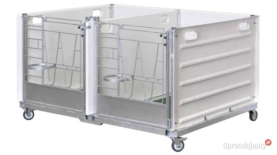 Domek cieląt podwójny CalfOTel OpenTop Premium