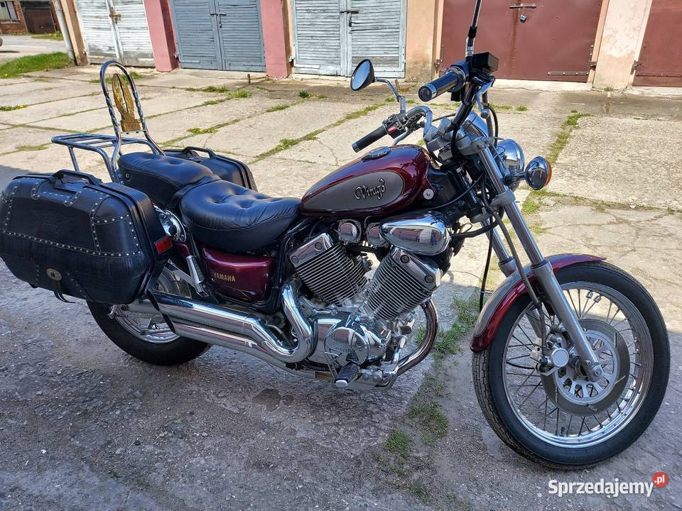 Yamaha virago XV 535 2YL bordowy dolnośląskie Kłodzko sprzedam