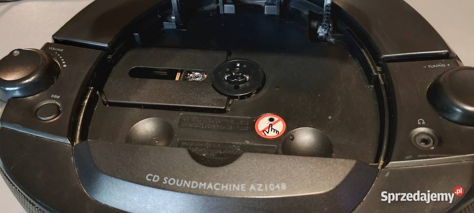 Boombox Philips USBCDRadio Stan Super Dźwięk Bas Wąbrzeźno