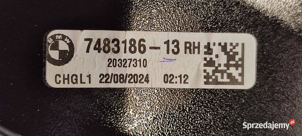 BMW F44 218I LISTWA SZYBY PRAWY TYŁ 7483186 dolnośląskie