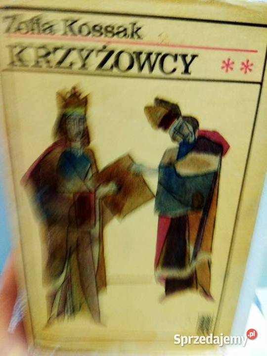 Krzyżowcy Kossak książka outlet używane Warszawa