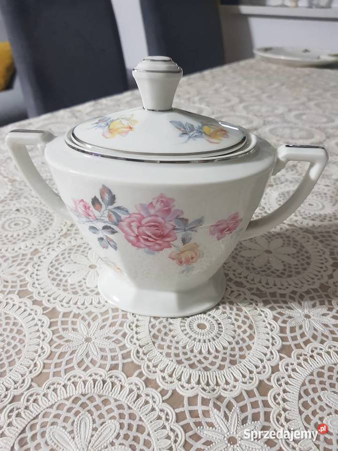 Cukiernica porcelana francuska Limoges Wola Podłężna