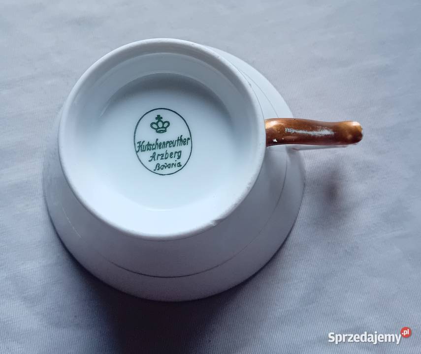 Filiżanka art deco Hutschenreuther Arzberg Porcelana i szkło Koźminek